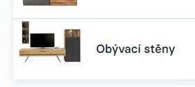 Obývacé stěny