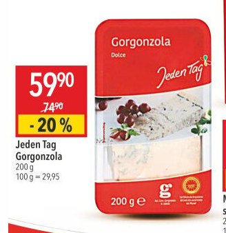Jeden Tag Gorgonzola 200 g
