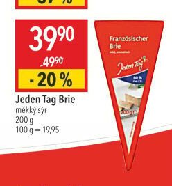 Jeden Tag Brie měkký sýr 200 g