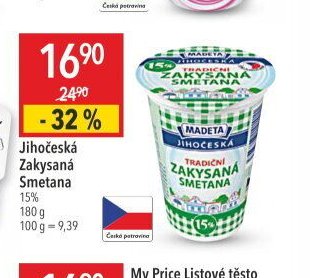 Jihočeská Zakysaná Smetana