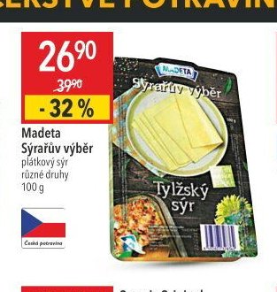Madeta Sýrařův výběr