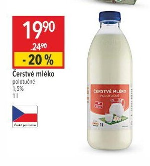 Čerstvé mléko