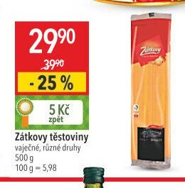 Zátkovy těstoviny