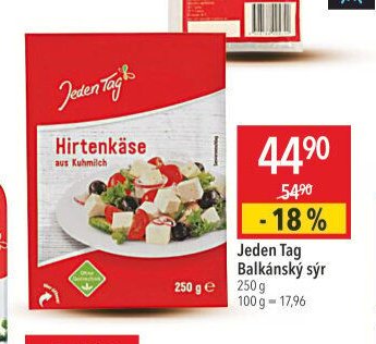 Jeden Tag Balkánský sýr