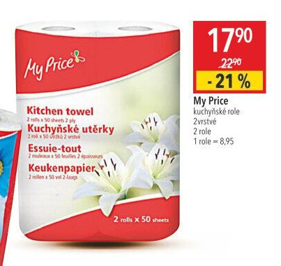 My Price kuchyňské role