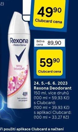 Rexona Deodorant 150 ml, více druhů
