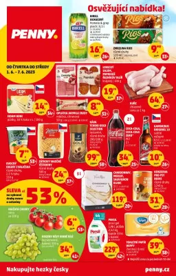 akční leták Penny Market 1.6.2023-7.6.2023