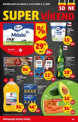 akční leták Penny Market 1.6.2023-7.6.2023