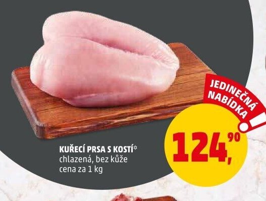 KUŘECÍ PRSA S KOSTÍ