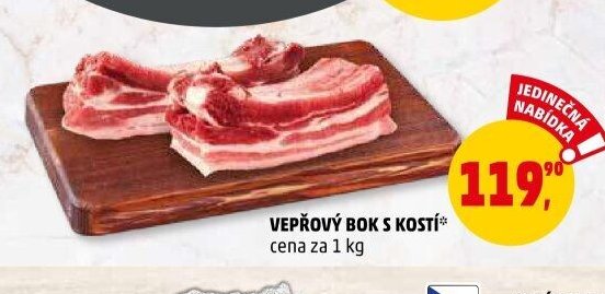 VEPŘOVÝ BOK S KOSTÍ