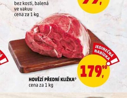 HOVĚZÍ PŘEDNÍ KLIŽKA