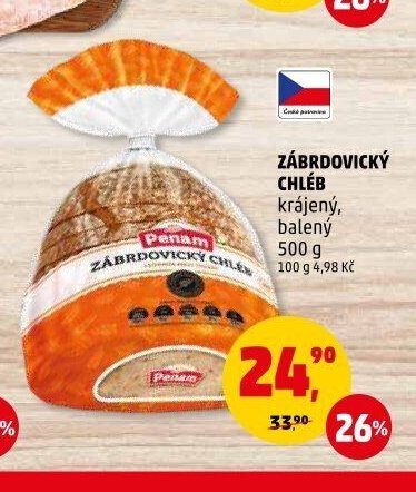ZÁBRDOVICKÝ CHLÉB