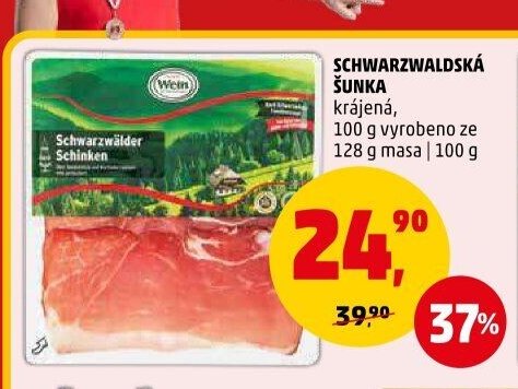SCHWARZWALDSKÁ ŠUNKA