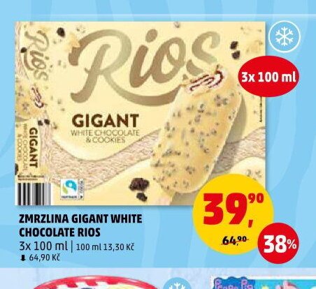 ZMRZLINA GIGANT WHITE CHOCOLATE RIOS