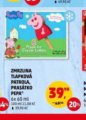 ZMRZLINA TLAPKOVÁ PATROLA, PRASÁTKO PEPA*