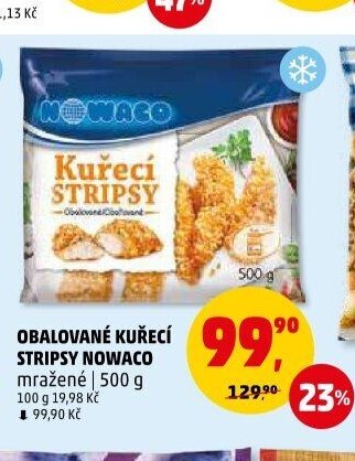 OBALOVANÉ KUŘECÍ STRIPSY NOWACO