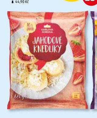 JAHODOVÉ KNEDLÍKY KARLOVA KORUNA