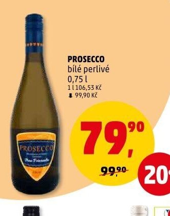 PROSECCO bílé perlivé
