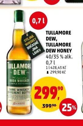 TULLAMORE DEW, TULLAMORE DEW HONEY