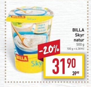 BILLA Skyr natur