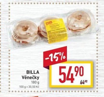 BILLA Věnečky
