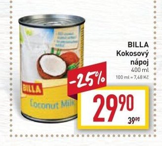 BILLA Kokosový nápoj