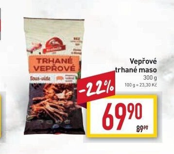 Vepřové trhané maso
