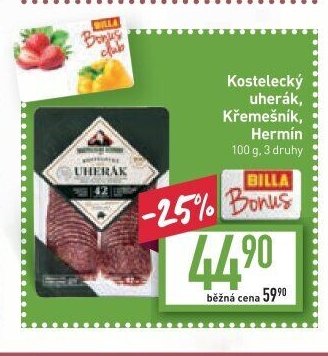 Kostelecký uherák, Křemešník, Hermín