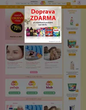 akční leták Teta drogerie 31.5.2023-6.6.2023
