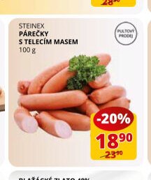 STEINEX PÁREČKY S TELECÍM MASEM