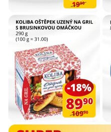 KOLIBA OŠTĚPEK UZENÝ