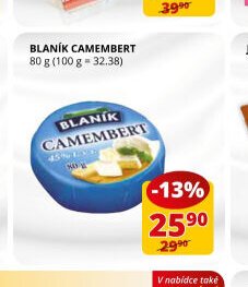 BLANÍK CAMEMBERT