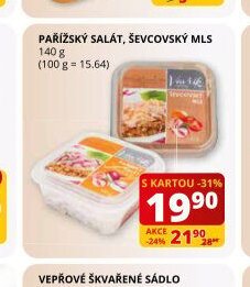 Pařížský salát, Ševcovský mls