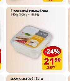 Česneková pomazánka