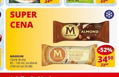 Magnum různé druhy