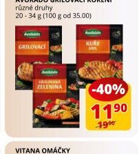 Avokádo grilovací koření