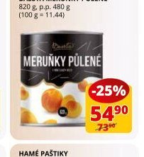 Bassta meruňky půlené