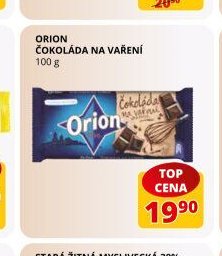 Orion čokoláda na vaření
