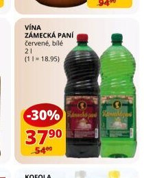 Víno Zámecká paní