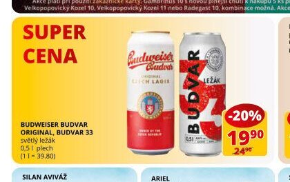 Budweiser Budvar Original, Budvar 33