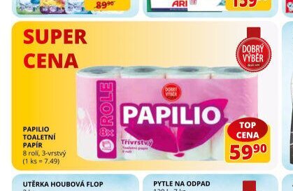Papilio toaletní papír