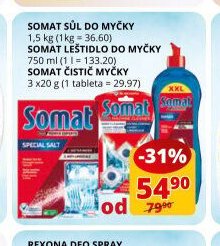 Somat sůl, leštidlo, čistič