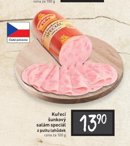 Kuřecí šunkový salám speciál