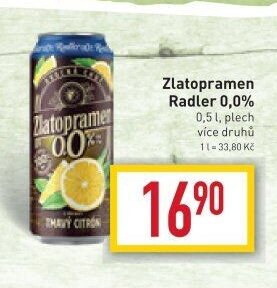 Zlatopramen Radler 0,0%