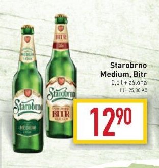 Starobrno Medium, Bitr