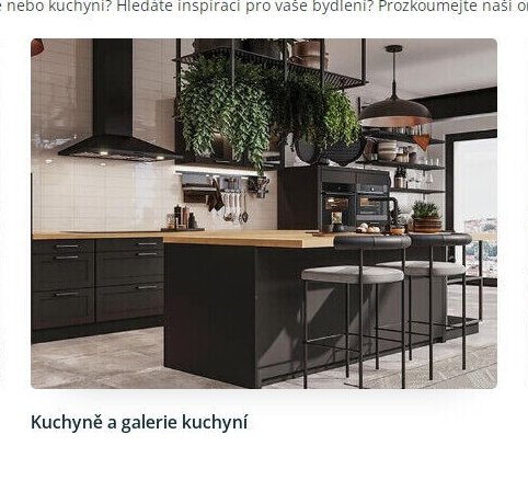 Kuchyně a galerie kuchyní