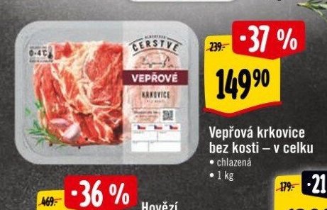 Vepřová krkovice bez kosti
