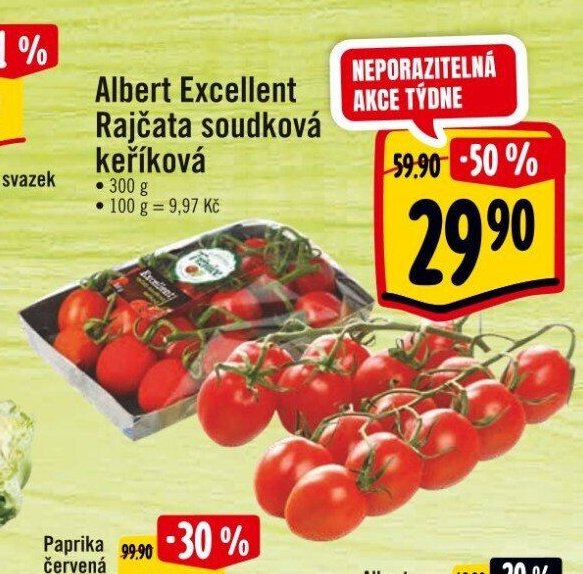 Albert Excellent Rajčata soudková keříková