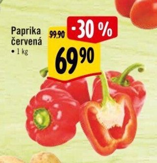 Paprika červená