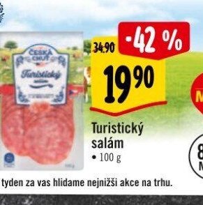 Turistický salám